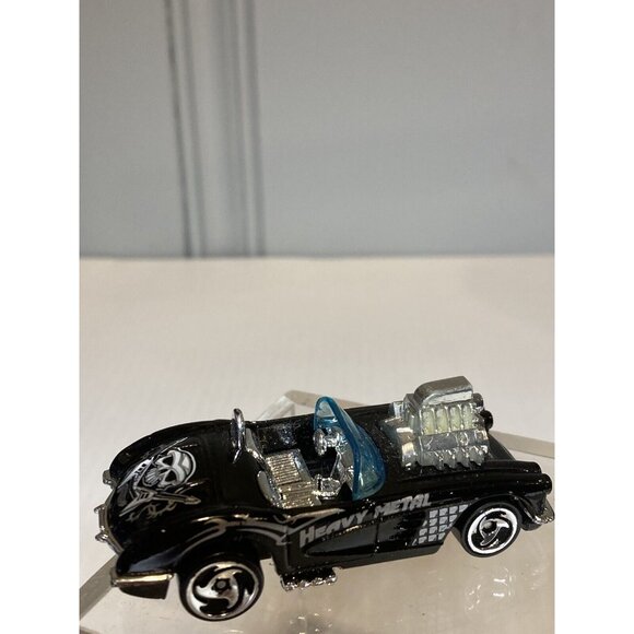 Hot Wheels 1958 Corvette Coupe "Heavy Metal" 1994 - Picture 3 of 9